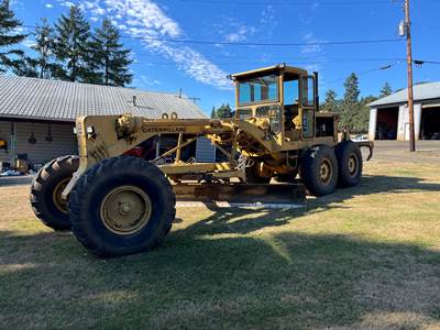 1969 Caterpillar 14E Motor Grader