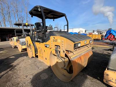 2018 Caterpillar CB10 Double Drum Roller
