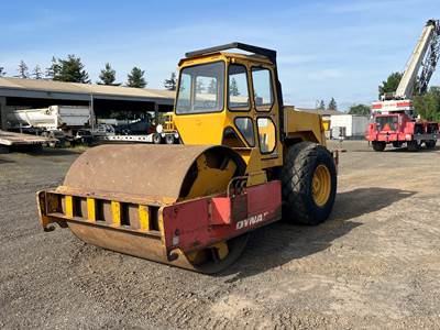1991 Dynapac CA25D Smooth Drum Roller Compactor