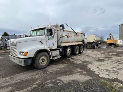 Fleet of 1996 Freightliner FLD112 Reliance Transfer Truck