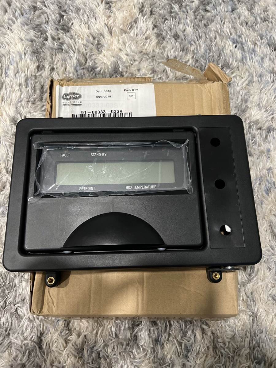 910033303 Genuine Carrier Transicold® Control Unit Panel For Sale Candler, NC 9100333