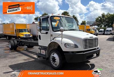 Freightliner M2 106 Single Axle Cab & Chassis Truck - Cummins, 220HP, 6 Speed Manual