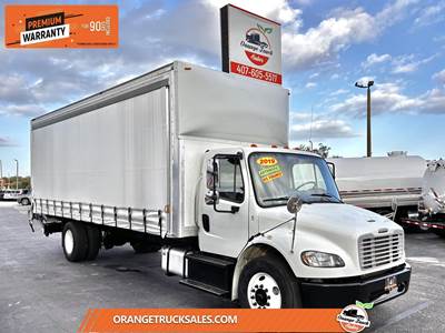 Freightliner M2 106 Curtain Side Truck - Detroit, 230HP, 6 Speed Automatic