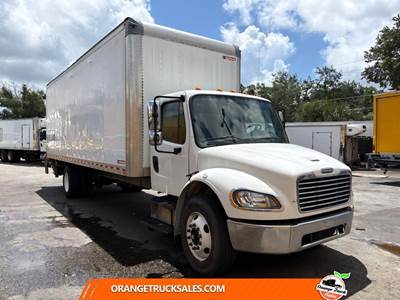 Freightliner M2 106 26 ft Box Truck - 260HP, 6 Speed Automatic, Roll up Door, Liftgate