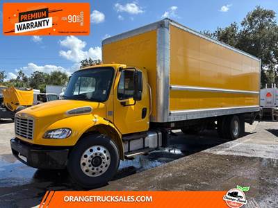 Freightliner M2 106 26 ft Box Truck - 220HP, Automatic, Roll up Door, Liftgate