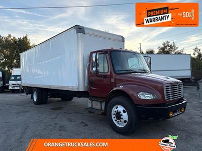 Freightliner M2 106 26 ft Box Truck - 240HP, 7 Speed Automatic, Roll up Door, Liftgate