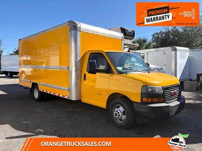 GMC Savana G3500 16 ft Box Truck - 400HP, Automatic