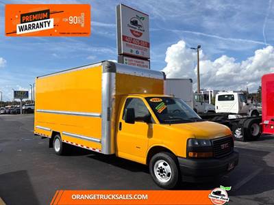GMC Savana G3500 16 ft Box Truck - 400HP, Automatic