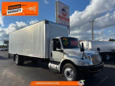 International MV 26 ft Box Truck - 220HP, Automatic, Liftgate