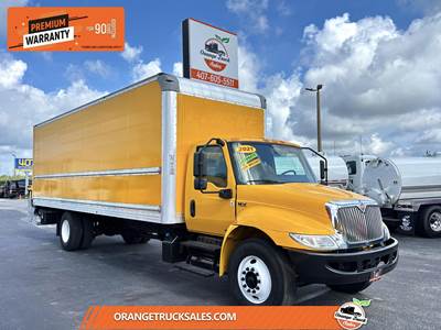International MV 26 ft Box Truck - 220HP, Automatic, Liftgate