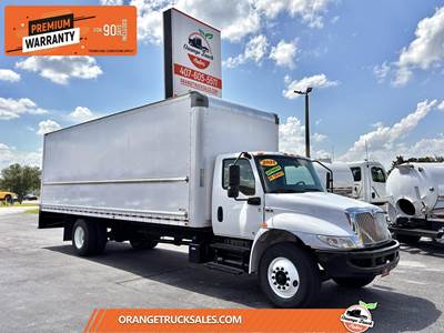 International MV 26 ft Box Truck - 220HP, Automatic, Liftgate