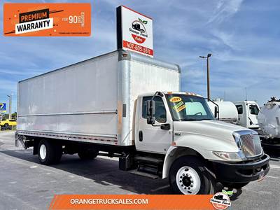 International MV 26 ft Box Truck - 220HP, Automatic, Liftgate