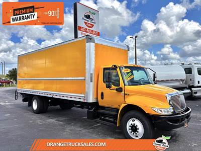 International MV Box Truck - 220HP, Automatic, Liftgate