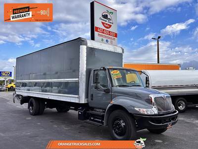 International MV 26 ft Box Truck - 220HP, Automatic, Liftgate