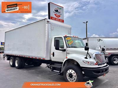International MV 26 ft Box Truck - 260HP, 6 Speed Automatic, Liftgate