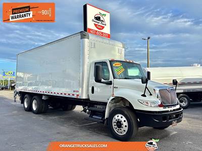 International MV 26 ft Box Truck - 300HP, Automatic, Liftgate