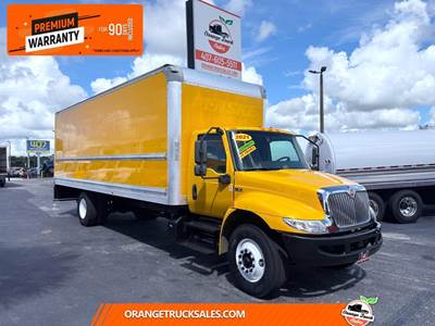 International MV 26 ft Box Truck - 220HP, Automatic, Liftgate