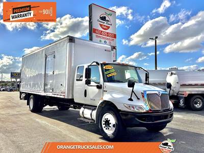 International MV 24 ft Box Truck - 250HP, Automatic, Liftgate