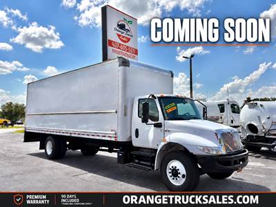 International MV 24 ft Box Truck - 240HP, Automatic