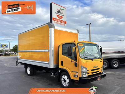 Isuzu NPR Box Truck - 401HP, Automatic, Liftgate