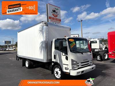 Isuzu NPR HD 16 ft Box Truck - Automatic, Roll up Door