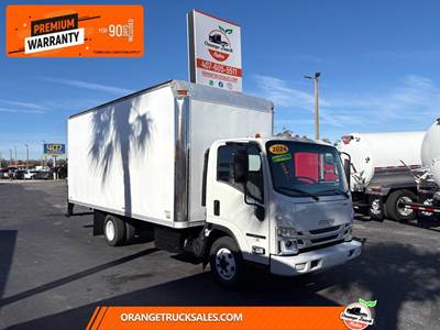 Isuzu NPR HD 16 ft Box Truck - 210HP, 6 Speed Automatic, Roll up Door, Liftgate