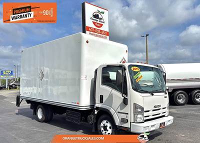 Isuzu NPR HD 16 ft Box Truck - 210HP, Automatic, Liftgate