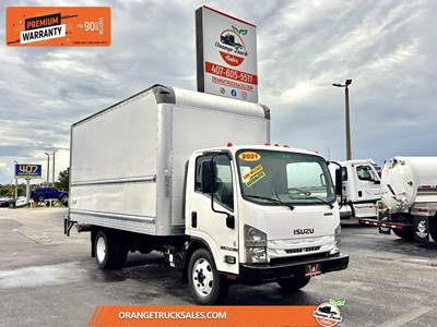 Isuzu NPR HD 16 ft Box Truck - 401HP, Automatic, Liftgate