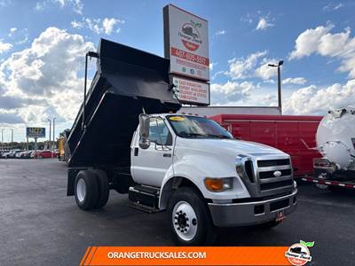 Ford F-750 Dump Truck - Cummins, 6 Speed Manual