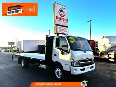 Hino 155 20 ft Flatbed Truck - 210HP, Automatic