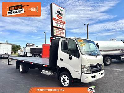 Hino 155 20 ft Flatbed Truck - 210HP, Automatic