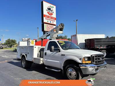 Ford F-450 Forestry Bucket Truck - 6.8L, 302HP, Automatic