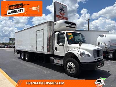 Freightliner M2 106 26 ft Refrigerated Truck - 300HP, 6 Speed Allison Rds Automatic, Thermo King, Liftgate