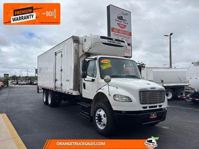 Freightliner M2 106 24 ft Refrigerated Truck - 270HP, Automatic, Thermo King