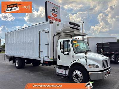Freightliner M2 106 26 ft Refrigerated Truck - 220HP, Automatic, Thermo King, Liftgate
