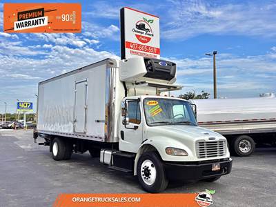 Freightliner M2 106 24 ft Refrigerated Truck - Automatic, Carrier, Liftgate