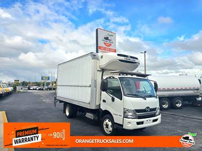 Hino 195 Refrigerated Truck - 210HP, Automatic, Thermo King, Liftgate