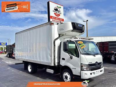 Hino 195 18 ft Refrigerated Truck - 210HP, Automatic, Carrier