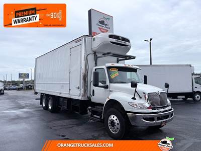 International MV 26 ft Refrigerated Truck - 350HP, Automatic, Thermo King, Liftgate