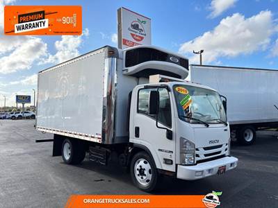 Isuzu NPR 16 ft Refrigerated Truck - 210HP, Automatic