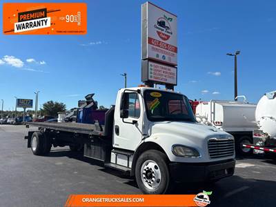 Freightliner M2 106 Single Axle Roll Off Truck - Mercedes-Benz, 210HP, 6 Speed Allison Rds Automatic