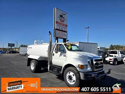 Ford F-750 2500 Gallon Water Truck - Cummins 300HP, Automatic
