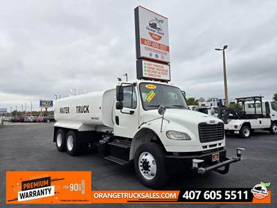 Freightliner M2 106 4000 Gallon Water Truck - Cummins 270HP, Automatic