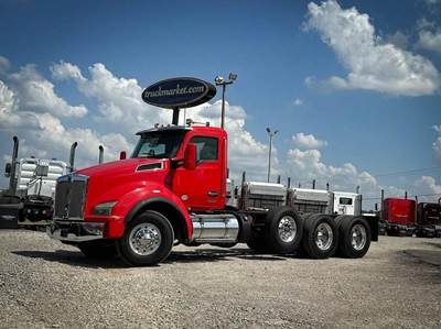 Kenworth T100 Tri Axle Day Cab Truck - Cummins 500HP, Automatic