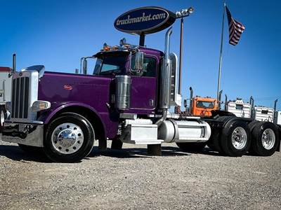 Peterbilt 389 Day Cab Truck - Caterpillar 550HP, 18 Speed Manual