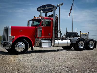 Peterbilt 389 Day Cab Truck - Caterpillar 550HP, 13 Speed Manual