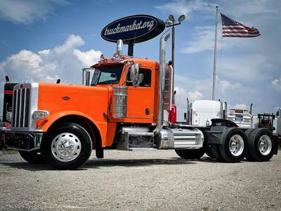 Peterbilt 389 Day Cab Truck - Detroit 500HP, 13 Speed Manual