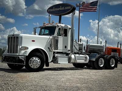 Peterbilt 389 Day Cab Truck - Caterpillar 525HP, 13 Speed Manual