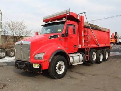 Kenworth T880 Tri Axle Dump Truck - Cummins 500HP, Automatic