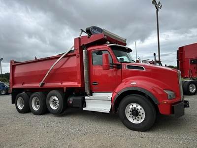 Kenworth T880 Tri Axle Dump Truck - Cummins 500HP, Automatic